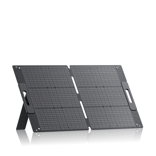 BLUETTI 100W Portable Solar Panel – Foldable Monocrystalline Solar Charger with MC4 Connectors