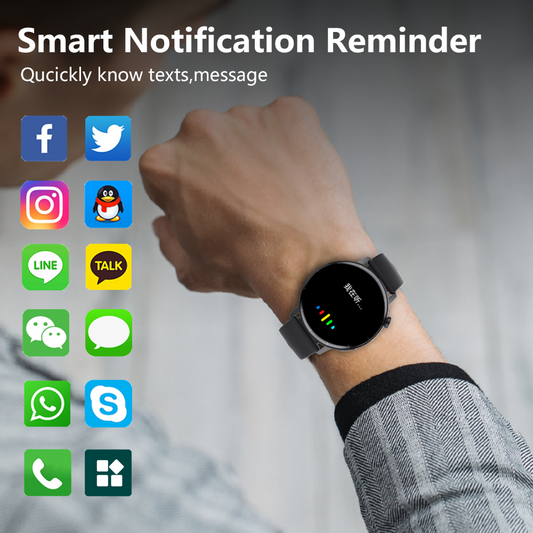 ECG monitor Smart Watch Non Invasive Smart Watch with Blood Component Analysis