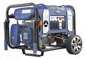Ford 7750W Dual Fuel Inverter Generator with Electric Start – 120V/240V Portable Power Generator