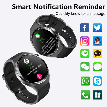 2025 New Accurate Measure ECG+PPG watches for Women Men Full Touch Screen Sport Fitness Watches Bluetooth For Android ios Smartwatch
