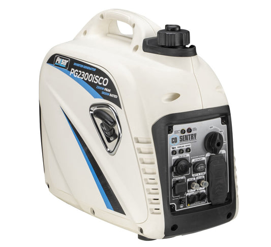 Pulsar G2319N 2300W Portable Inverter Generator with CO Shutoff, USB Port & Parallel Capability