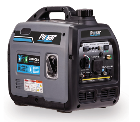 GX400BN 4000W Dual Fuel Inverter Generator with CO Alert, RV Ready & Parallel Capability
